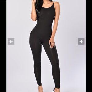 Black Fashion Nova Jumpsuit